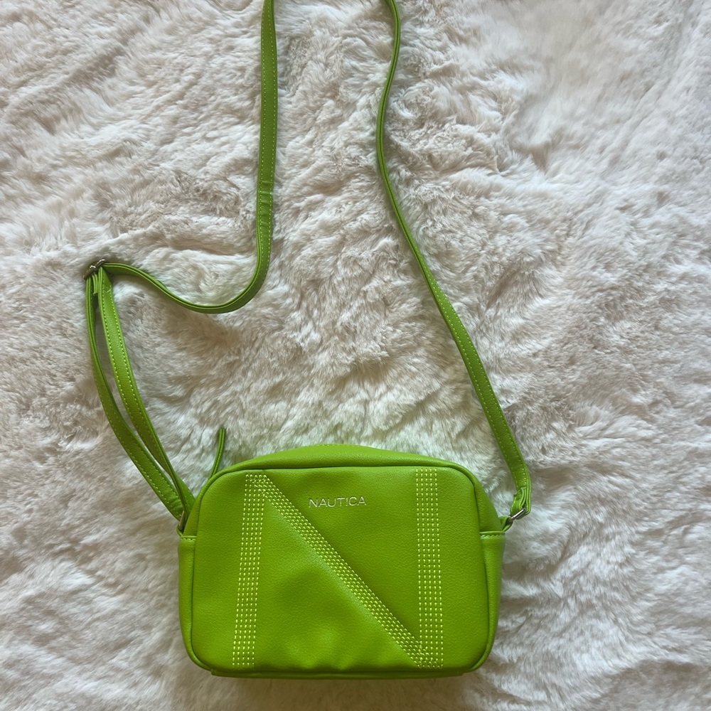Nautica Vibrant Green Crossbody Bag